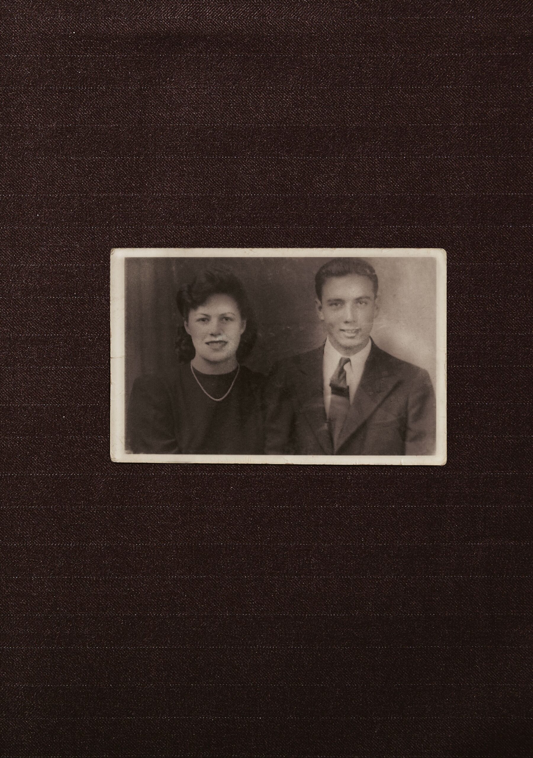 Ralph Jones alongside his wife