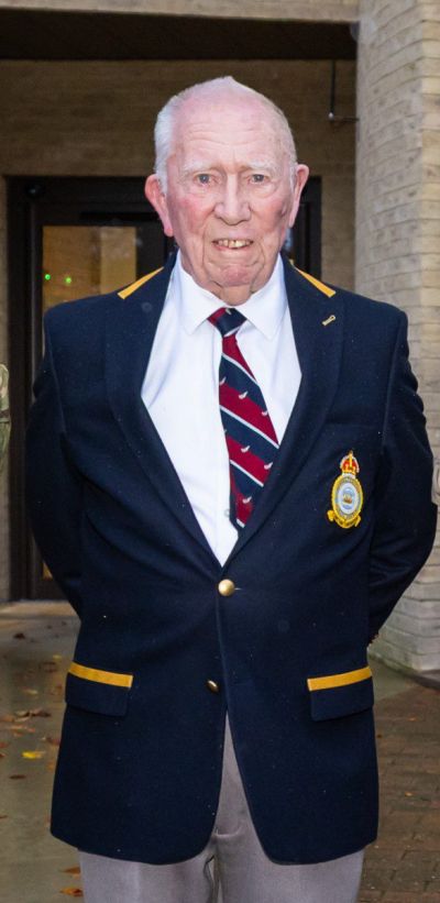 Broughton House resident Mike Clarke,