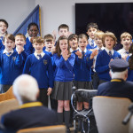 Remembrance Day 2024 at Broughton House, Veteran Care Village in Salford Gtr Manchester